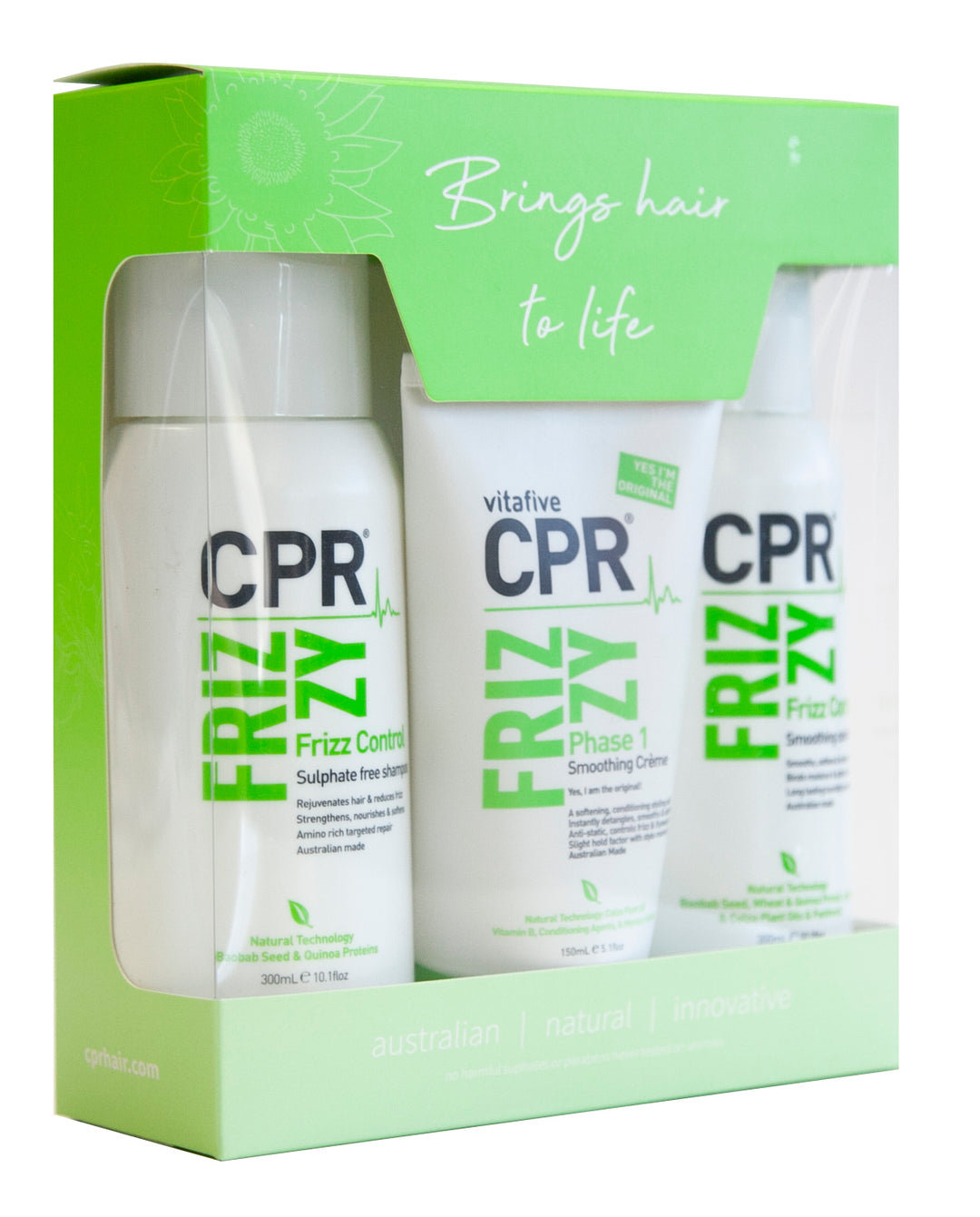 CPR Trio Pack - Frizzy Solution