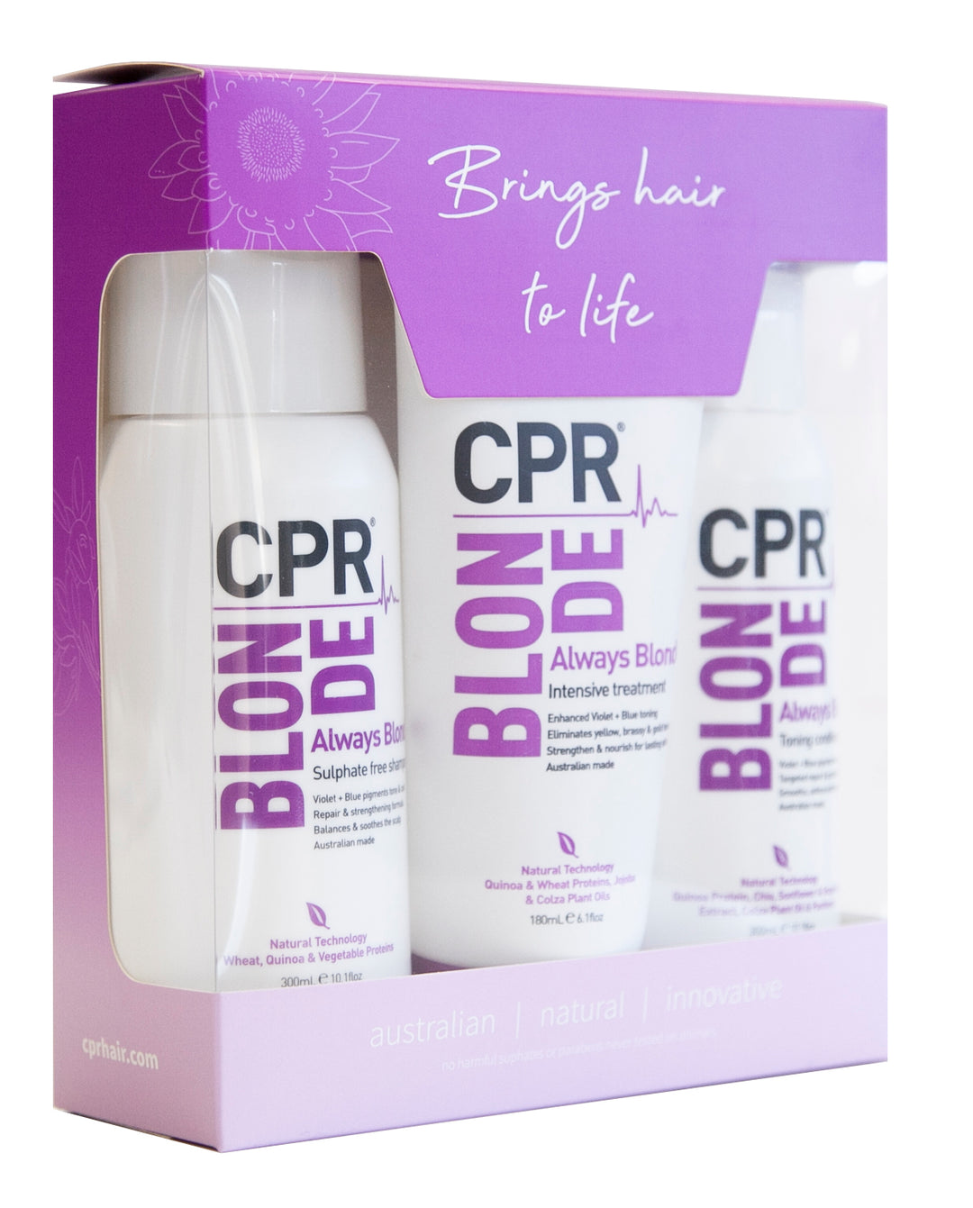 CPR Trio Pack - Blonde Solution