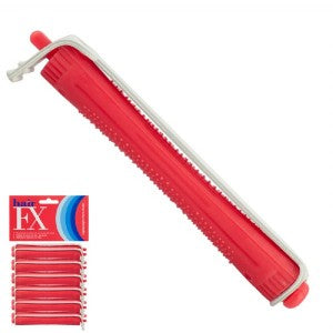 Hair FX Lightweight Perm Rods Hot Pink 9mm