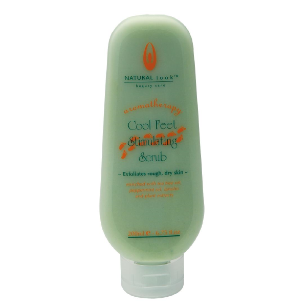 Natural Look Cool Feet Stimulating Scrub