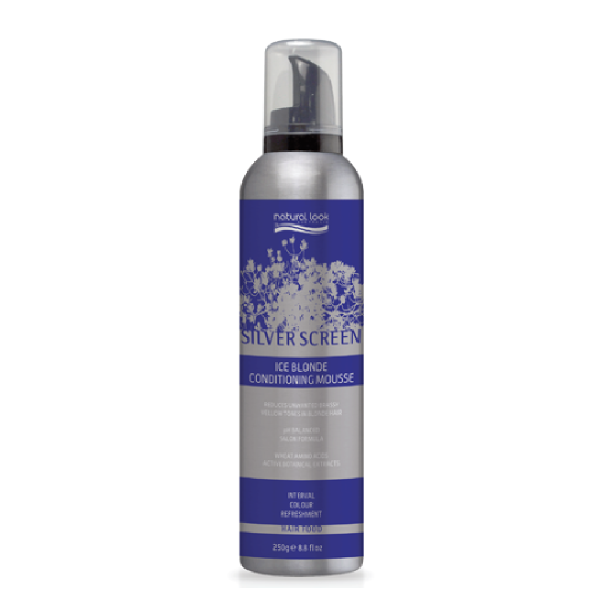 Natural Look Silver Screen Ice Blonde Conditioning Mousse