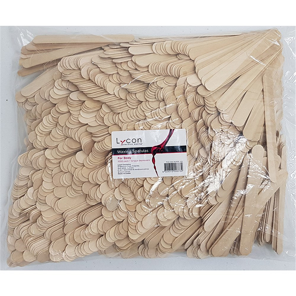 Lycon Waxing Spatulas for Body 1000 pack