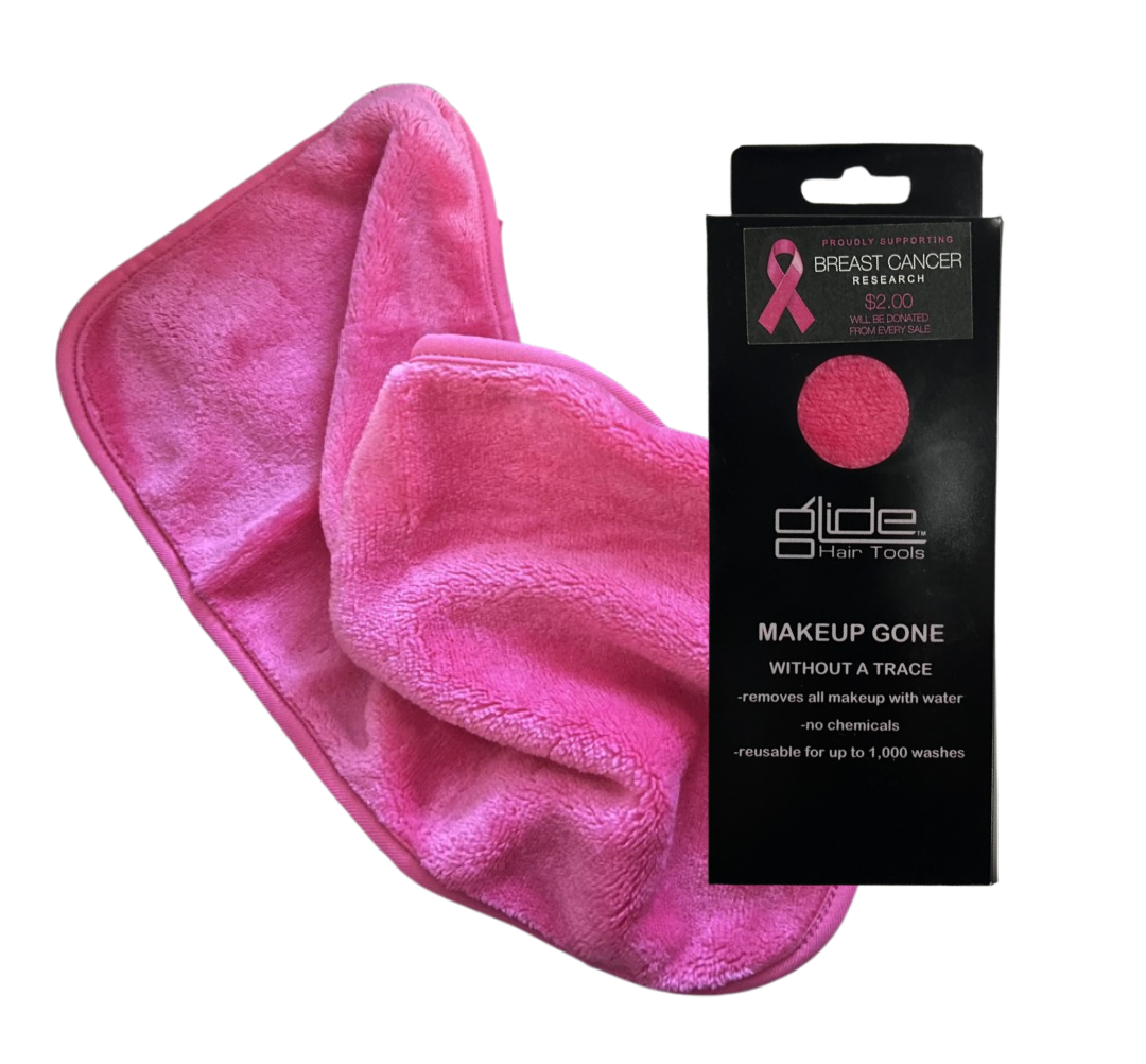 Glide Make-Up Cloth - Pink