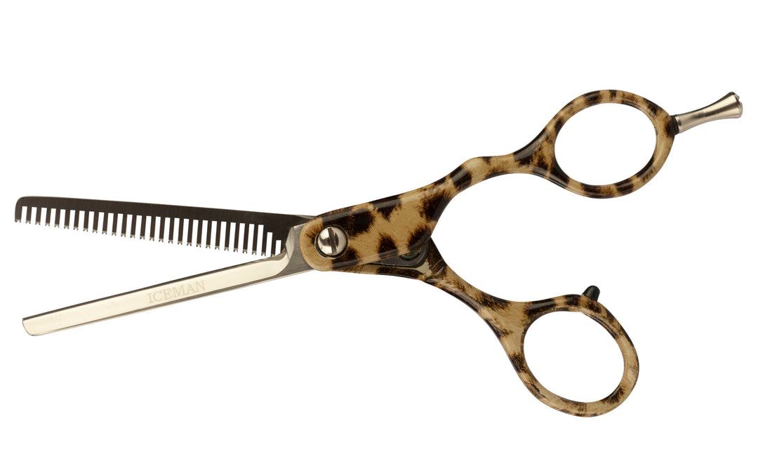 Iceman Animal Print Scissor & Thinner Duo