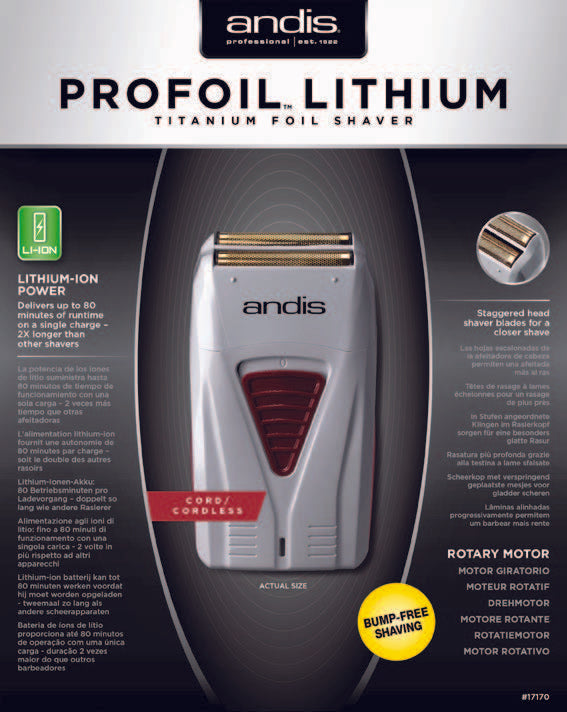 Andis Profoil™ Lithium