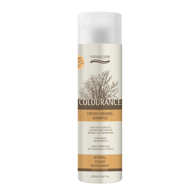 Natural Look Colourance Cream Caramel Shampoo 250ml