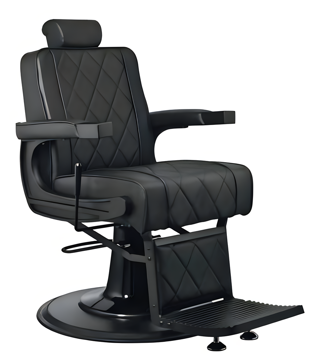Salon & Co Black Magic Hex Barber Chair
