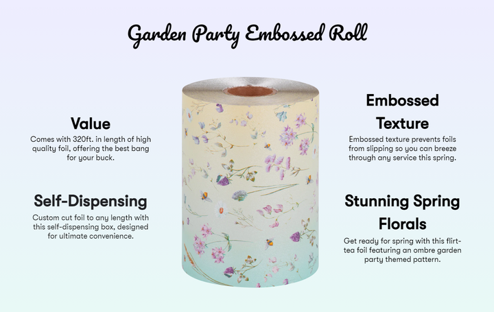 Framar Garden Party - Embossed Roll