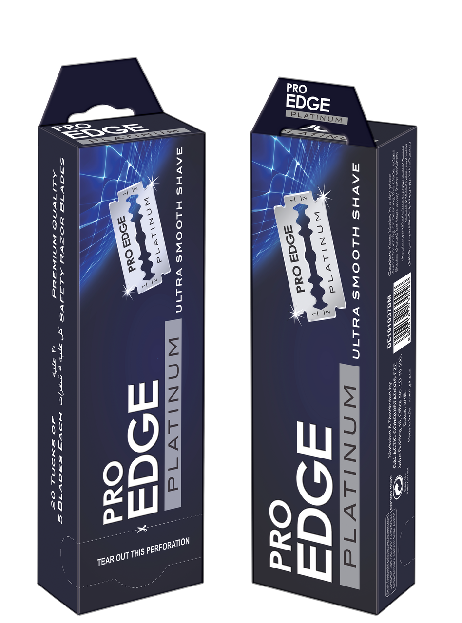 Pro Edge Tools Pro Edge Pro Edge - Double Edge Razor Blade Pillar (100 Pack) – Salon Depot
