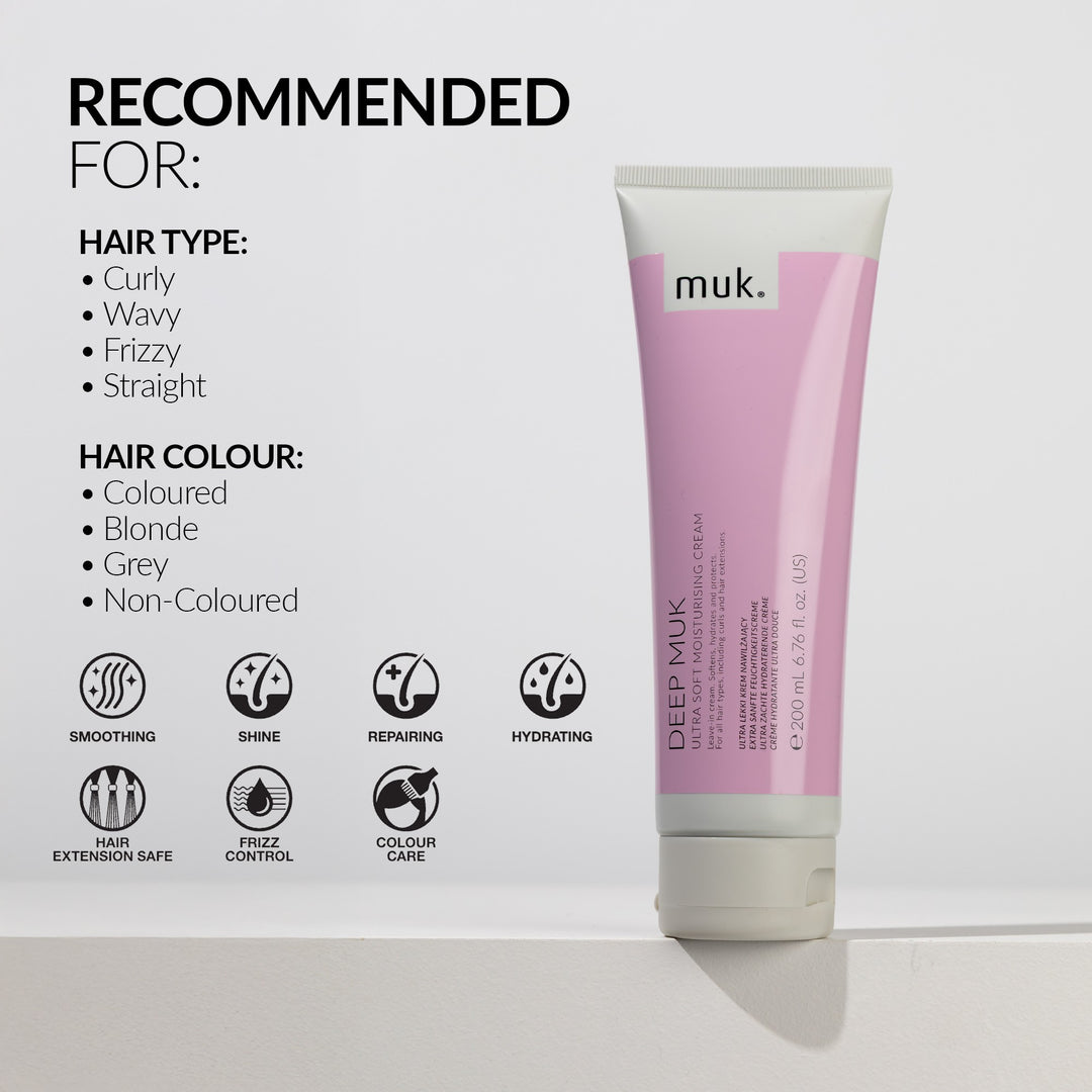 Muk Deep muk Ultra Soft Moisturising Cream 200ml