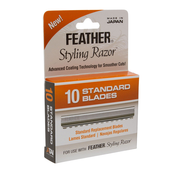 Feather Styling Razor Standard Blades – Salon Depot