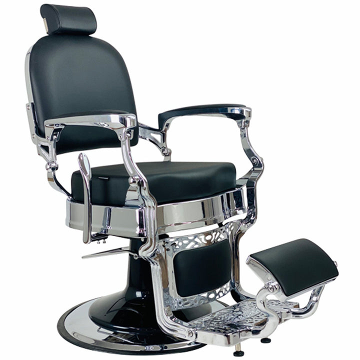 Havana Barber Chair - Chrome Frame