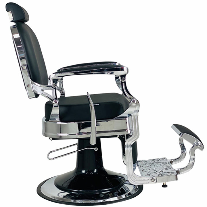 Havana Barber Chair - Chrome Frame