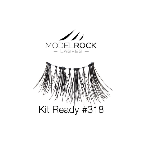 ModelRock Lashes Kit Ready #318