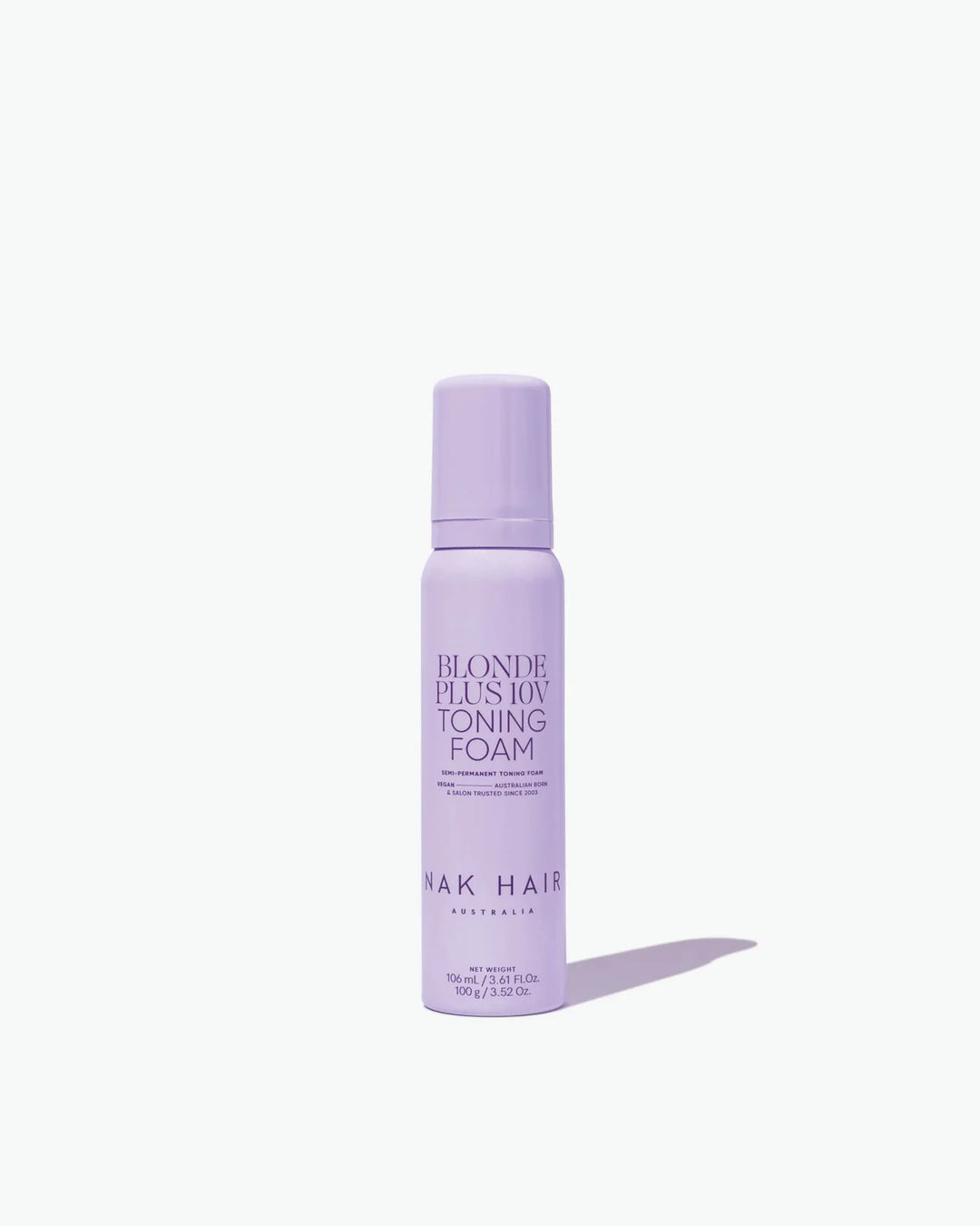 NAK Blonde Plus 10V Toning Foam 100g