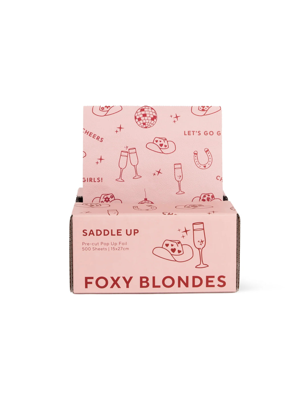 Foxy Blondes pop up foil