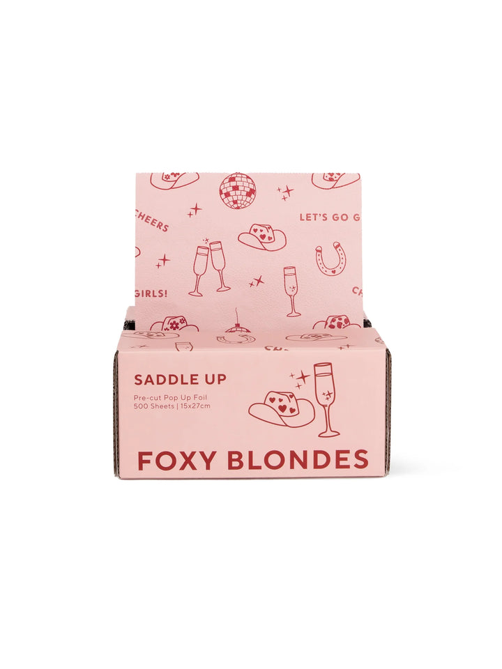 Foxy Blondes pop up foil