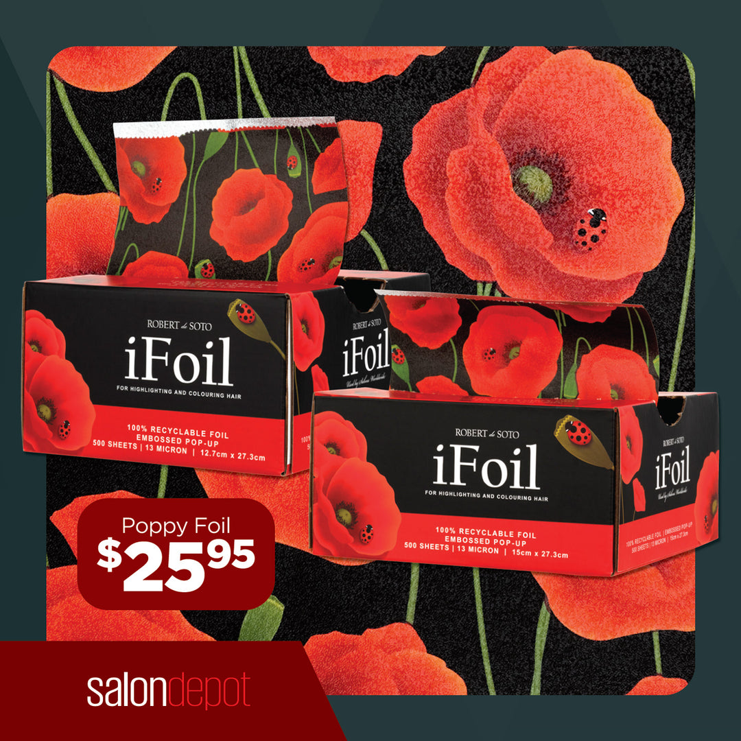 iFoil Poppy Embossed Pop Up Foil