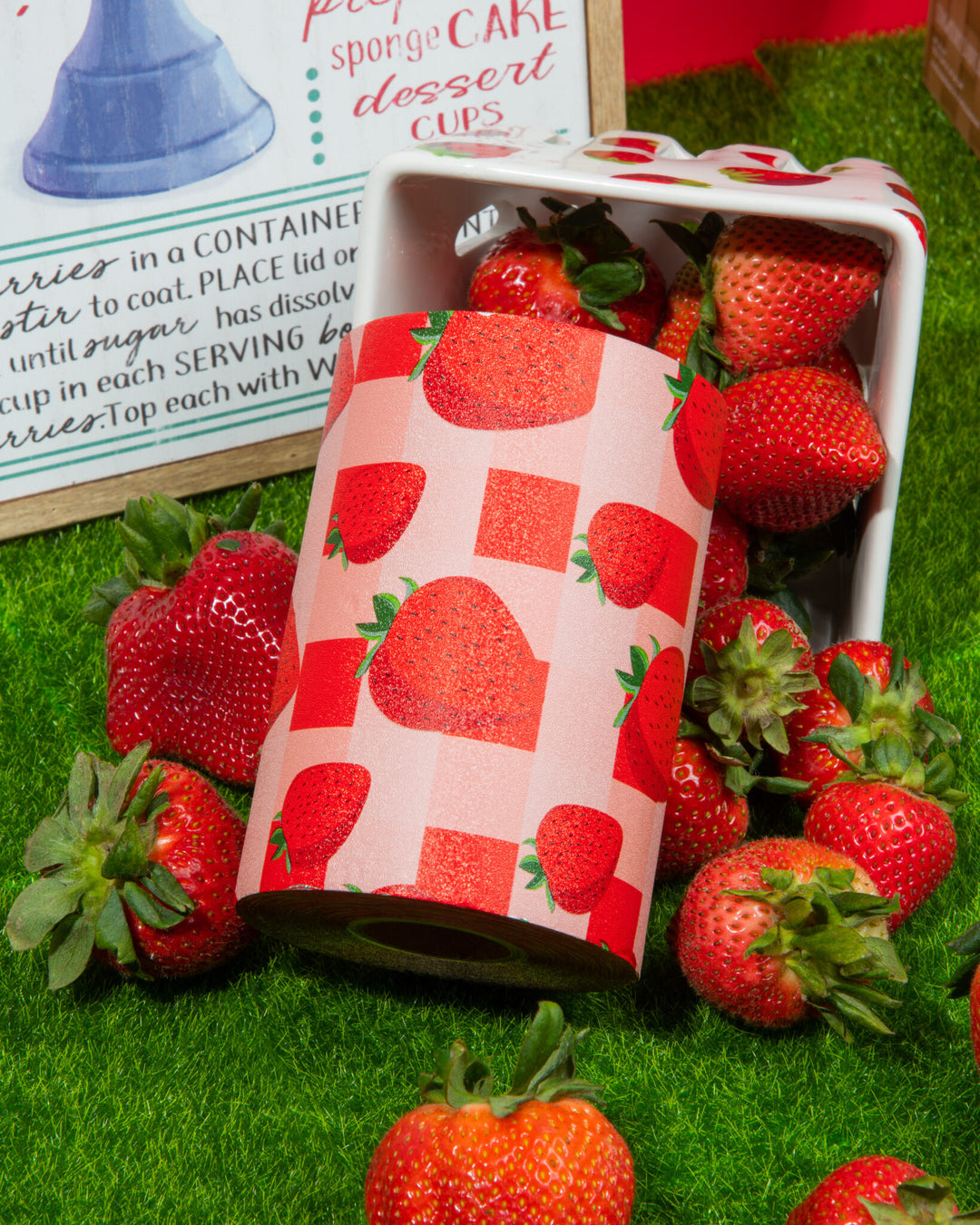 Framar Strawberry Shortcake Embossed Roll