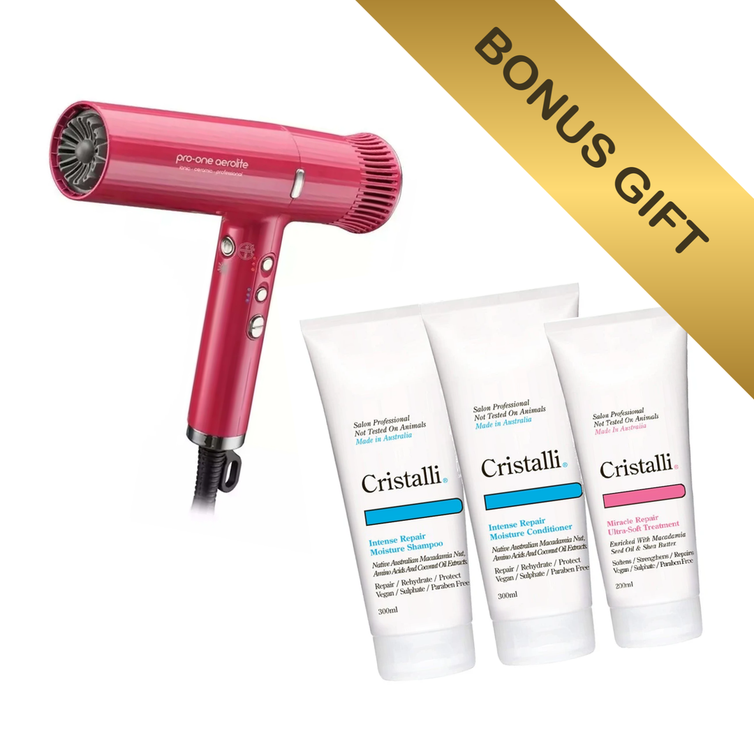 Pro-One Aerolite Hairdyer + Bonus Pack