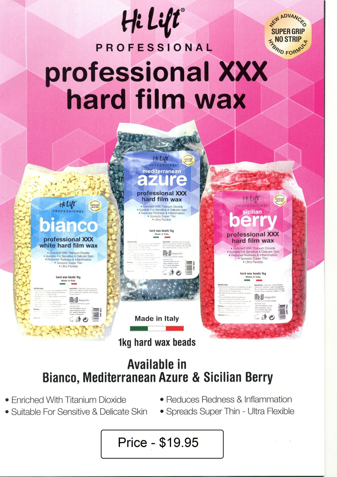 Hi Lift Wax Beads 1kg