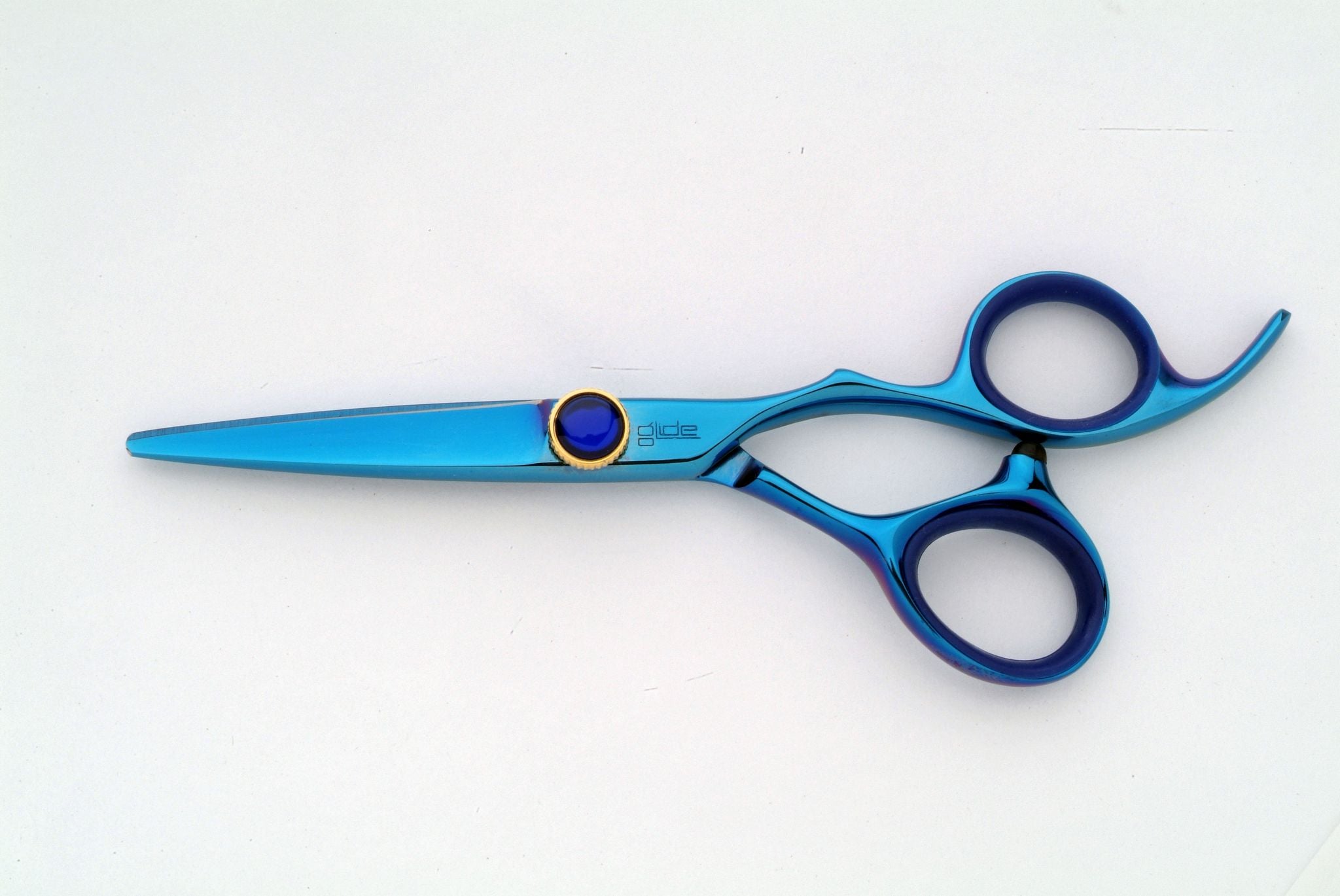 Glide Blue Titanium Scissor – Salon Depot