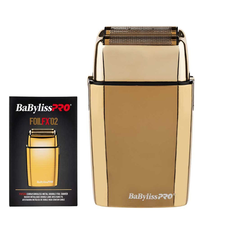 BaBylissPRO GoldFX FoilFX02 Metal Double Foil Shaver