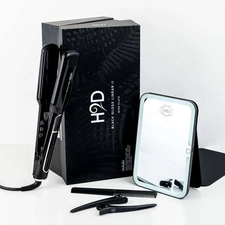 H2D Linear II Professional Hair Straightener Wide Plate