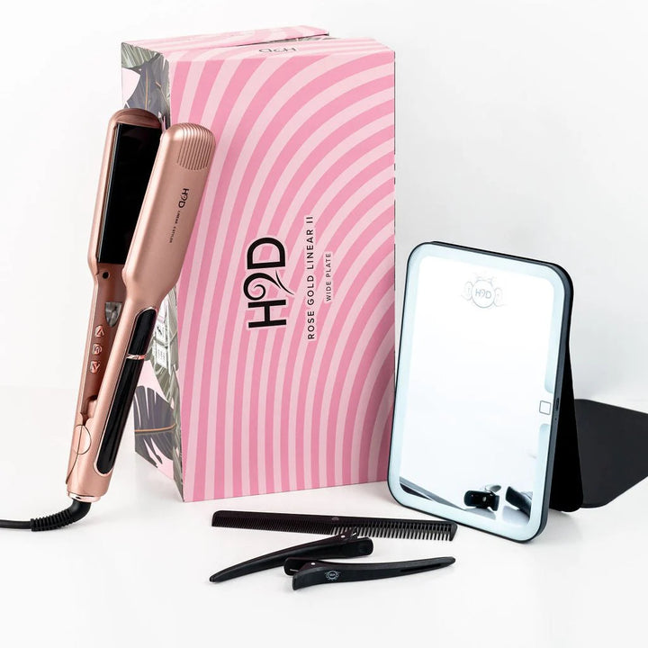 H2D Linear II Professional Hair Straightener Wide Plate