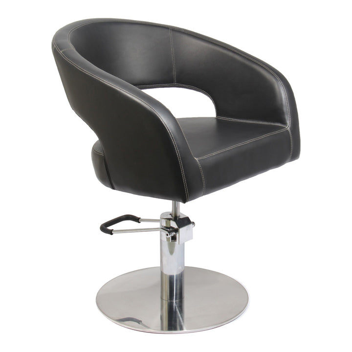 Georgia Styling Chair - Black