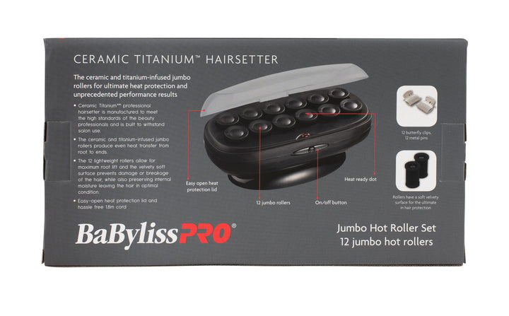 BaByliss Pro Jumbo Hot Roller Set